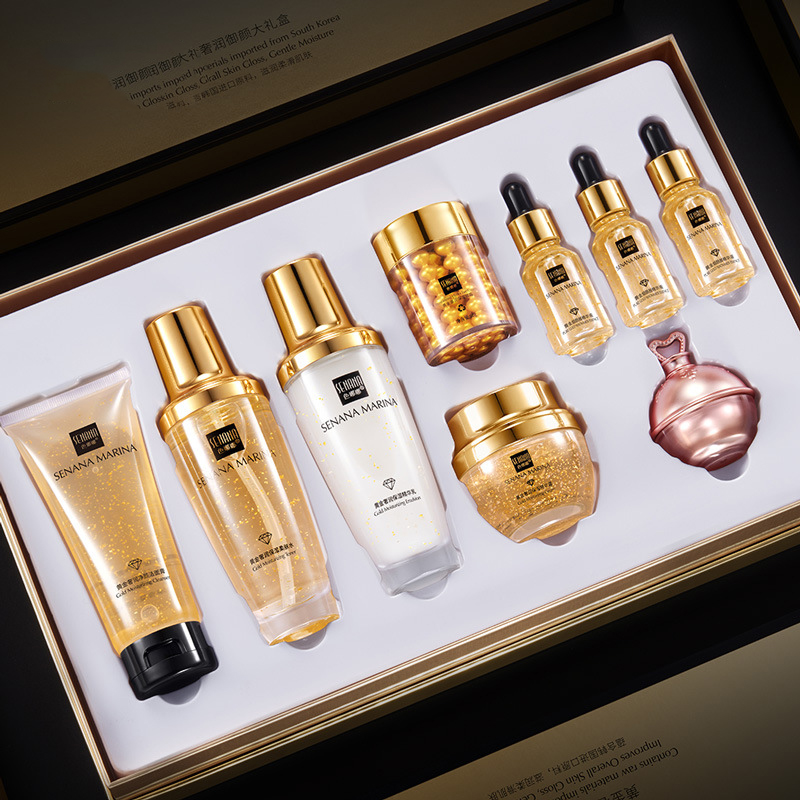Luxury Skincare Set For Women - ผู้หญิง 24K Gold Skin Care ชุด