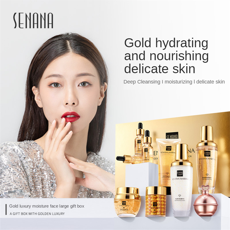 ผู้หญิง 24K Gold Skin Care ชุด - Luxury Skincare Set For Women บทวิจารณ์และราคา