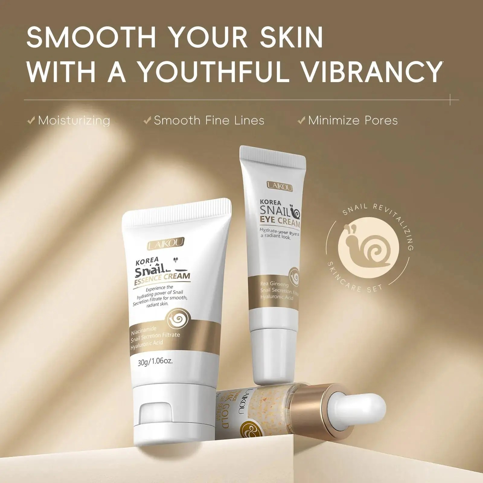 เซรั่มบำรุงผิวหน้าและรอบดวงตาส - Luxury Skincare Set For Women บทวิจารณ์และราคา
